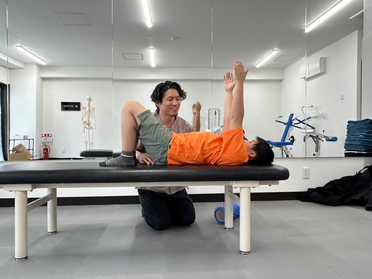 認知と運動のつながりのイメージ